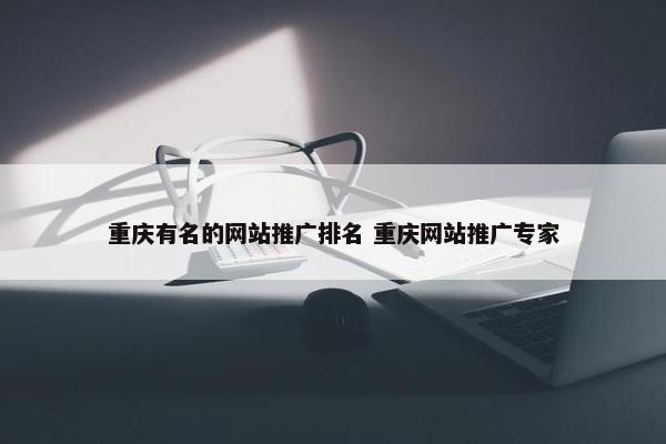 重庆有名的网站推广排名 重庆网站推广专家